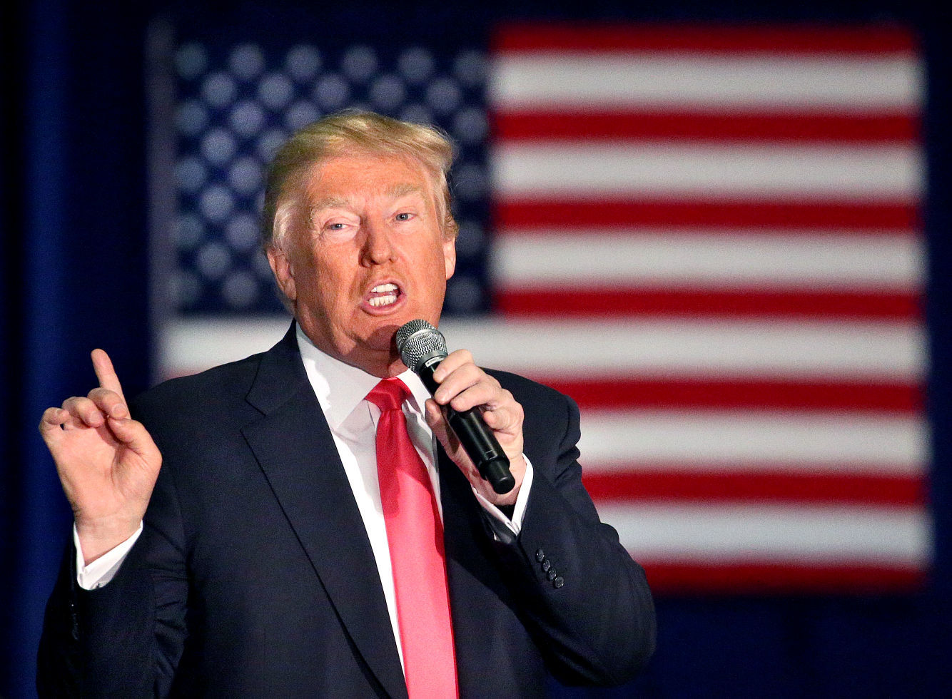 Donald Trump visited the La Crosse Center in 2016